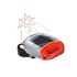 Solar Bike Warning Alert Red LED Tail Light 3 Modes