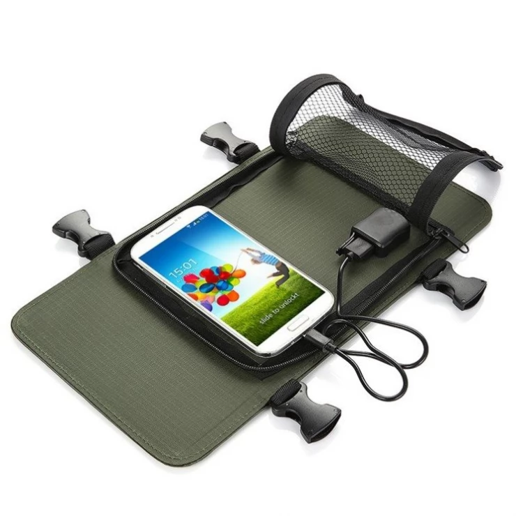 Solar Smart Backpack Charger with Removable 6.5W Solar Panel Home