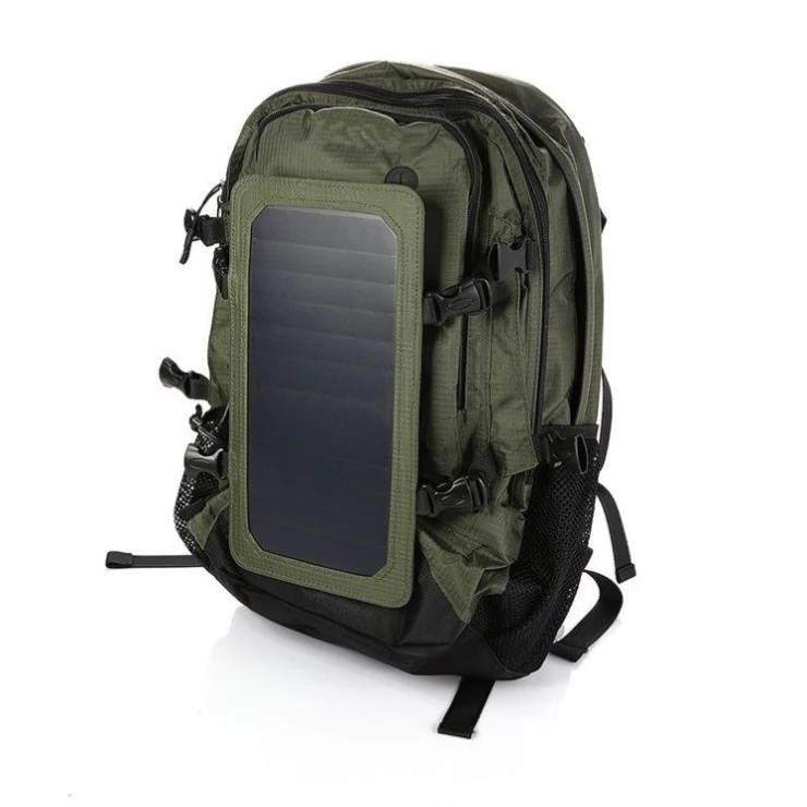 Solar Smart Backpack Charger with Removable 6.5W Solar Panel Home