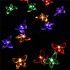 Solar Colorful Butterfly String 20 LED Fairy Lights Party Tree Decor