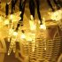 Solar Colorful Dragonfly Fairy Lights 20 LED Party Outdoor Decoration