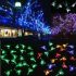 Solar Colorful Small Deer String Fairy Lights 20 LED Party Tree Decor