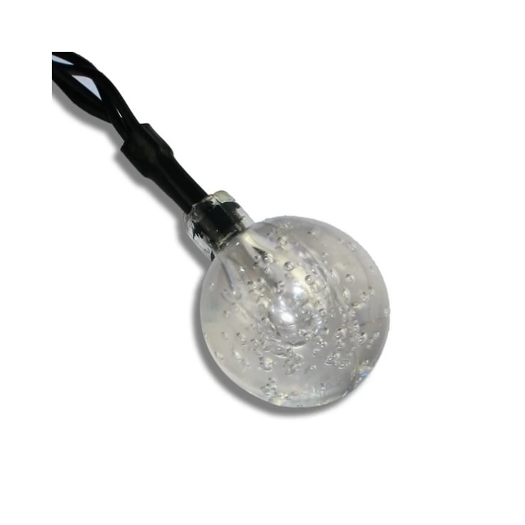 Solar Cristal Balls Fairy String 30 LED Party Decoration Lights