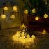 Solar Cristal Balls Fairy String 30 LED Party Decoration Lights