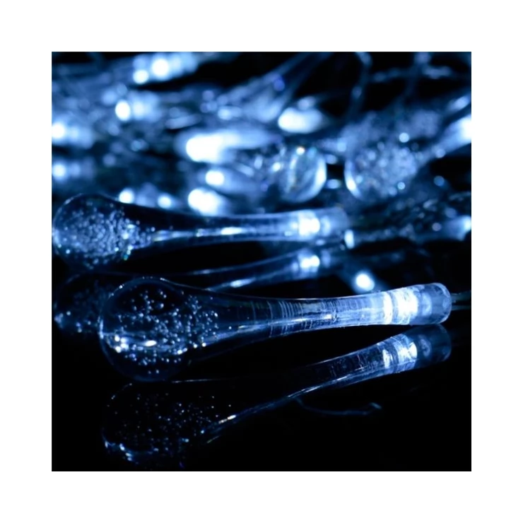 Solar Raindrop Fairy String 30 LED Party Decoration Lights