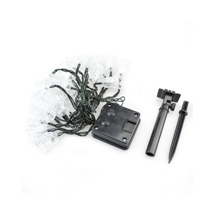 Solar Small Bells Fairy Light 20 LED String Outdoor Party Decoration