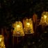 Solar Small Bells Fairy Light 20 LED String Outdoor Party Decoration