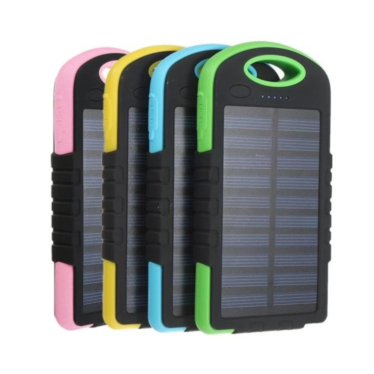 8000mAh Solar Battery Charger Universal Travel Portable Power Bank