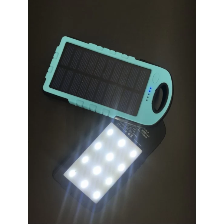 8000mAh Solar Battery Charger Universal Travel Portable Power Bank