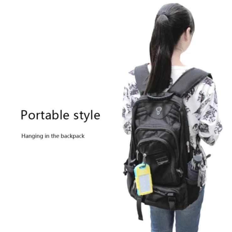 8000mAh Solar Battery Charger Universal Travel Portable Power Bank