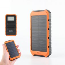 15000mAh Dual USB Universal Solar Battery Charger Mobile Power Bank Home