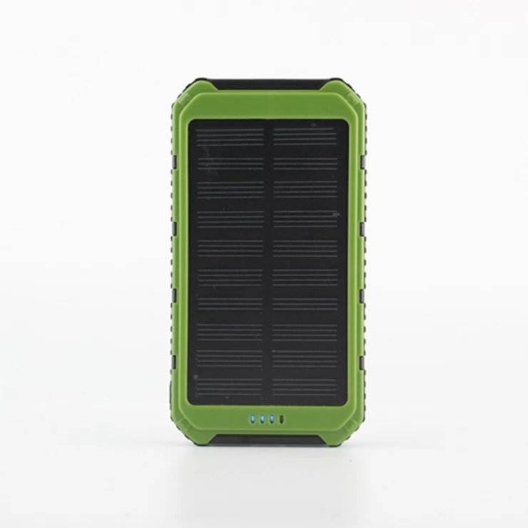 15000mAh Dual USB Universal Solar Battery Charger Mobile Power Bank Home