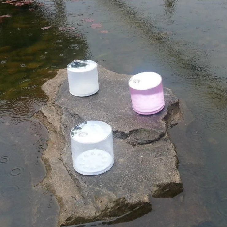 Portable Solar Camping Light 10 LED Foldable Travel Lantern