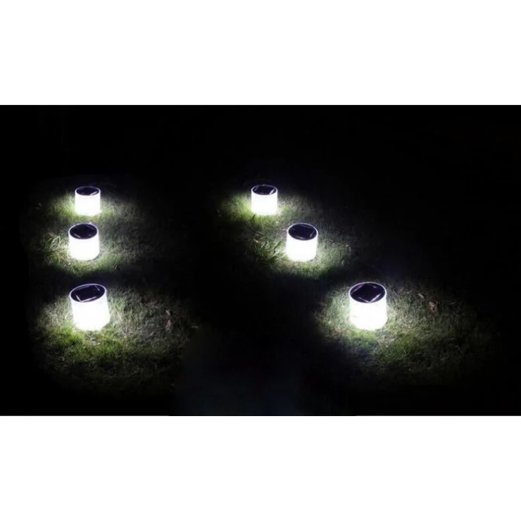 Portable Solar Camping Light 10 LED Foldable Travel Lantern