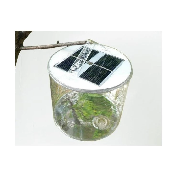 Portable Solar Camping Light 10 LED Foldable Travel Lantern