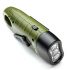 Hand Crank Dynamo Solar Flashlight for Camping