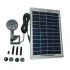 12V 5W Solar Fountain with Brushless Water Pump for Garden Pond Landscape Decoration