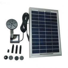 12V 5W Solar Fountain with Brushless Water Pump for Garden Pond Landscape Decoration