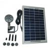 12V 5W Solar Fountain with Brushless Water Pump for Garden Pond Landscape Decoration