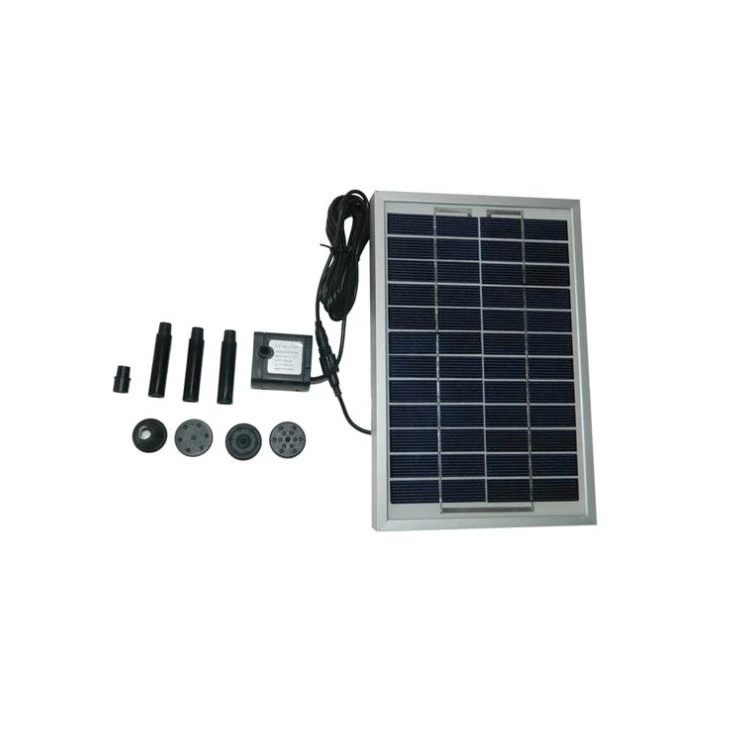 12V 5W Solar Fountain with Brushless Water Pump for Garden Pond Landscape Decoration