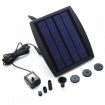 7.2V Landscape Solar Fountain Decoration with DC Brushless Water Pump for Garden and Pond