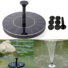 7V 1.4W Solar Floating Mini Fountain with Brushless Water Pump for garden Landscape Decoration