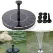 7V 1.4W Solar Floating Mini Fountain with Brushless Water Pump for garden Landscape Decoration