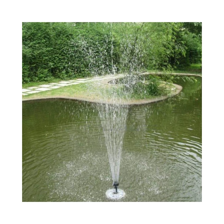 7V 1.4W Solar Floating Mini Fountain with Brushless Water Pump for garden Landscape Decoration