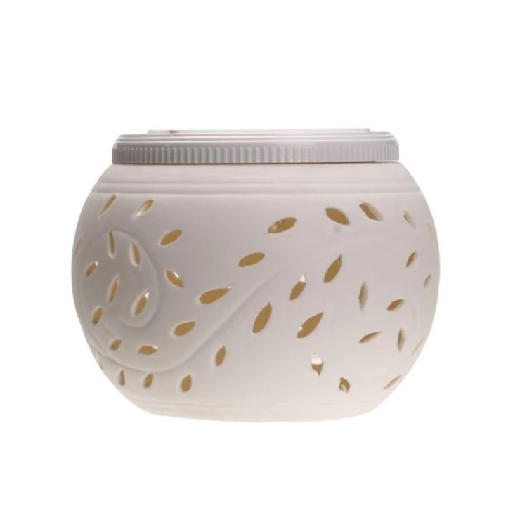 Indoor solar light Ceramic Color Changing Solar Table Lamp suitable for Garden