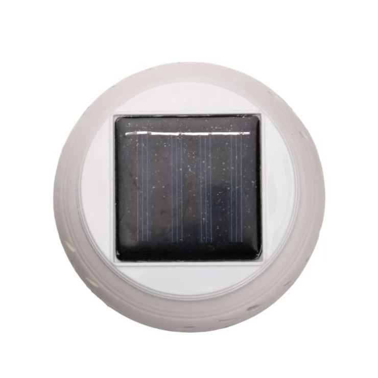 Indoor solar light Ceramic Color Changing Solar Table Lamp suitable for Garden