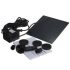 Outdoor 7V 1.2W Solar Water Feature with submersible Water Pump for Garden Pond Solar Water Pumps