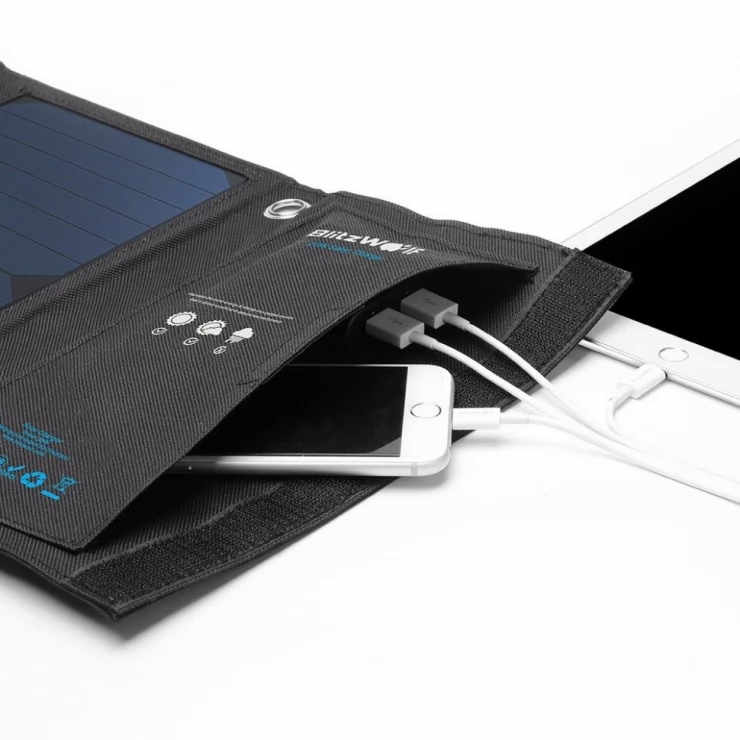 BlitzWolf 20W Foldable Portable Solar panel Charger