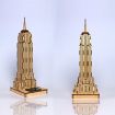Solar 3D Wooden Puzzle DIY Educational Toy - Empire State Building