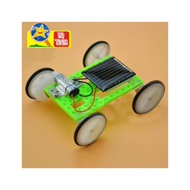 Mini Solar Car DIY self-assembly model Educational Toy for scientific experiments