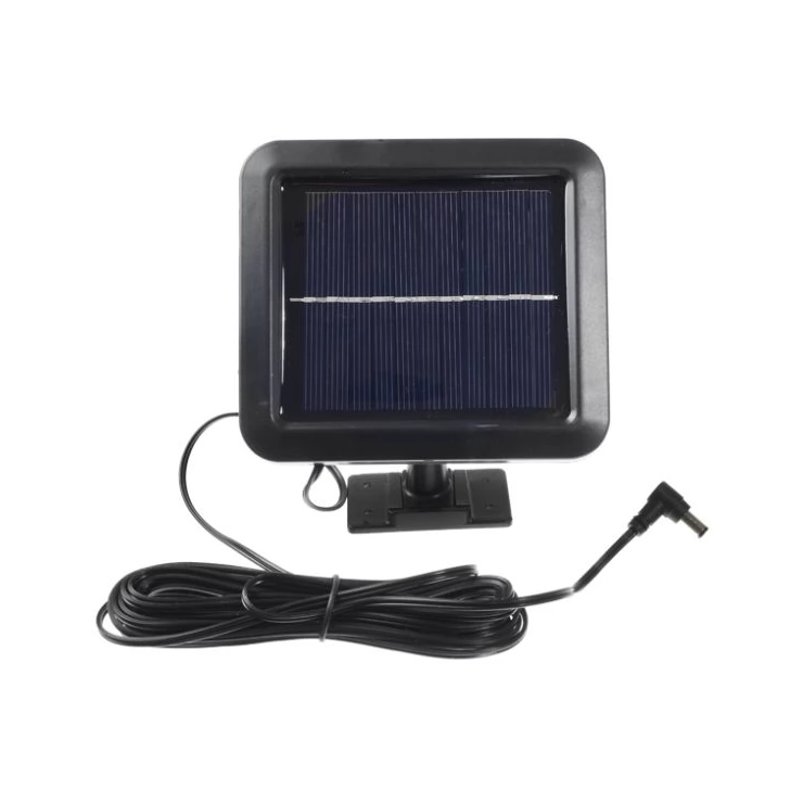 Ultra-Bright 56 LED Solar Flood Light with Security PIR motion sensor and wall mount