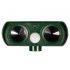 Dual speaker Ultrasonic Solar animal repeller with PIR Sensor