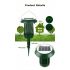 Solar bug zapper 2 in 1 outdoor LED Mosquito Killer Lamp Home