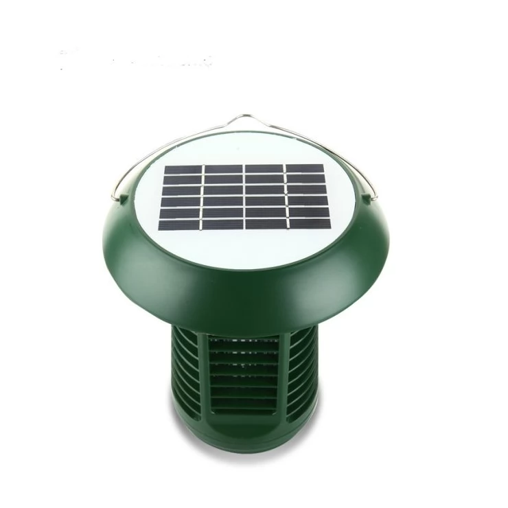 Solar bug zapper 2 in 1 outdoor LED Mosquito Killer Lamp Home