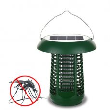 Solar bug zapper 2 in 1 outdoor LED Mosquito Killer Lamp Home