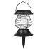 Outdoor UV Solar mosquito zapper Insect killer LED lamp