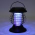 Outdoor UV Solar mosquito zapper Insect killer LED lamp