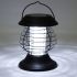 Outdoor UV Solar mosquito zapper Insect killer LED lamp