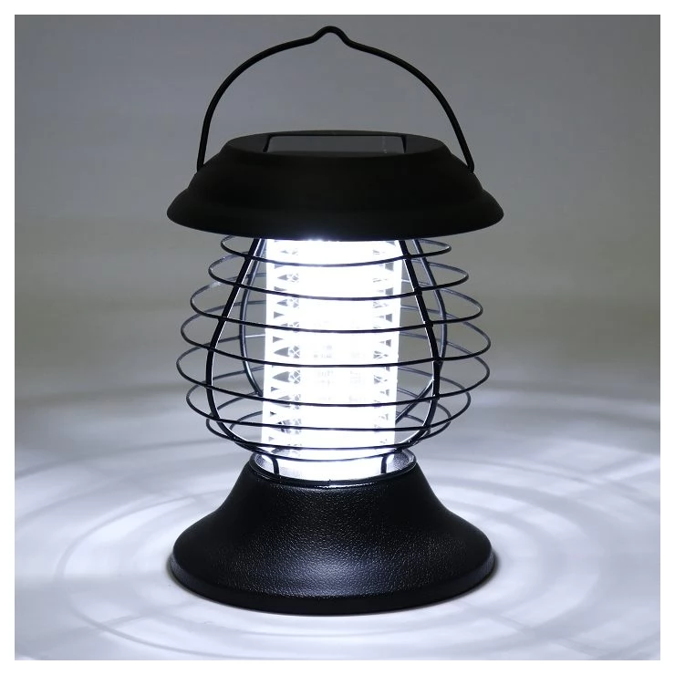Outdoor UV Solar mosquito zapper Insect killer LED lamp