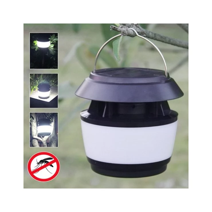 Universal Sonic Solar mosquito zapper insect repeller LED light