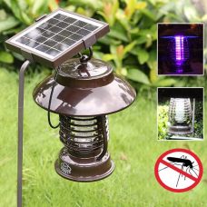 Garden Solar bug zapper & mosquito killer universal outdoor LED Lamp