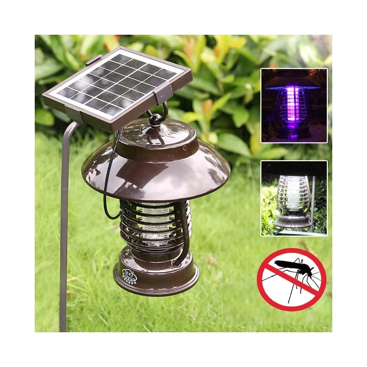 Garden Solar bug zapper & mosquito killer universal outdoor LED Lamp