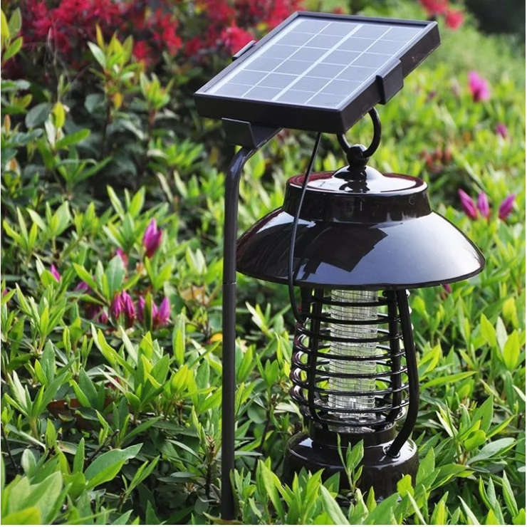 Garden Solar bug zapper & mosquito killer universal outdoor LED Lamp