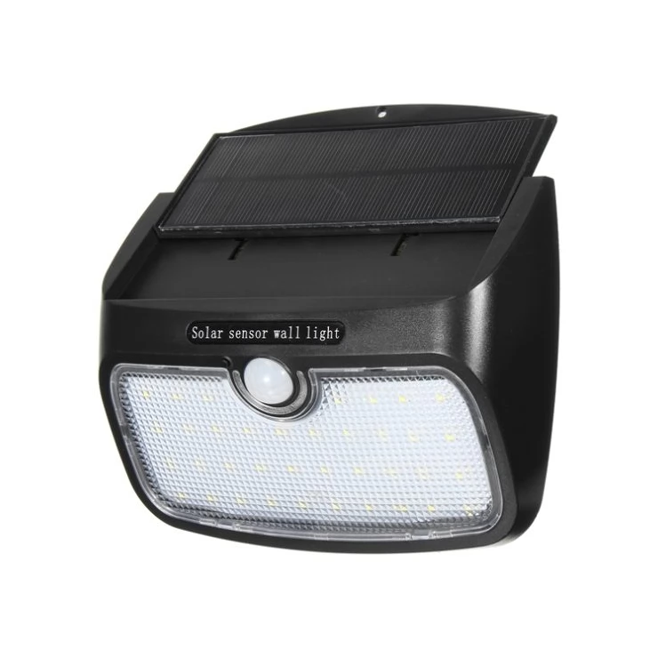 Outdoor Bright 5W 48 LED wall Solar Motion Sensor Light with detachable Solar Panel