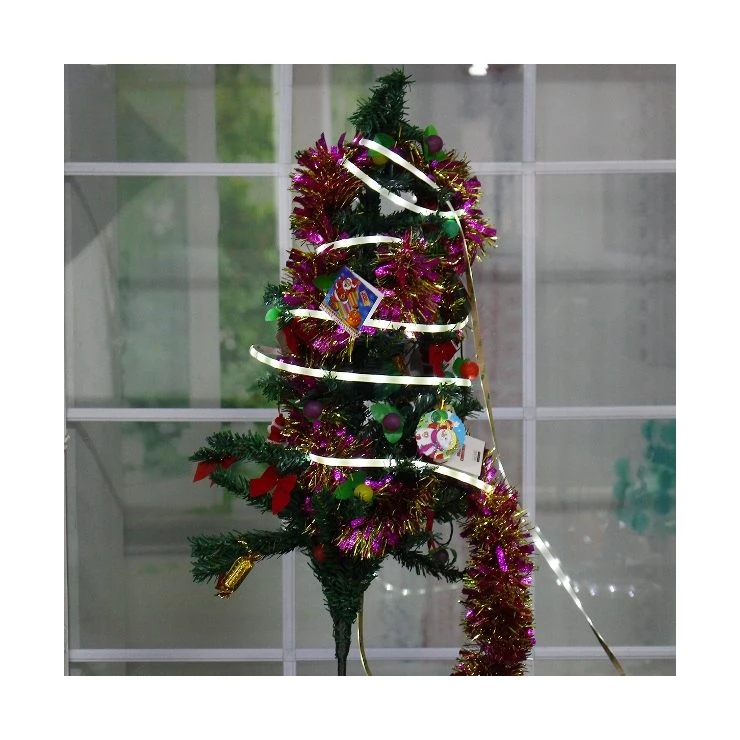 Outdoor Festive 5m Solar 150 LED Strip Fairy Light with White or Warm White lighting