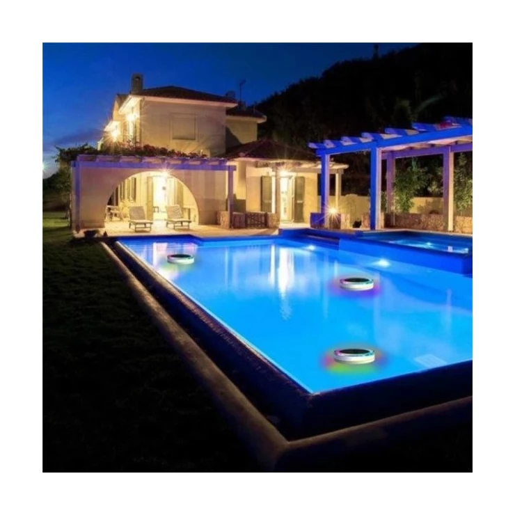 Colourful LED Solar Floating Light for Pool, Pond or Garden outdoor decoration with Remote